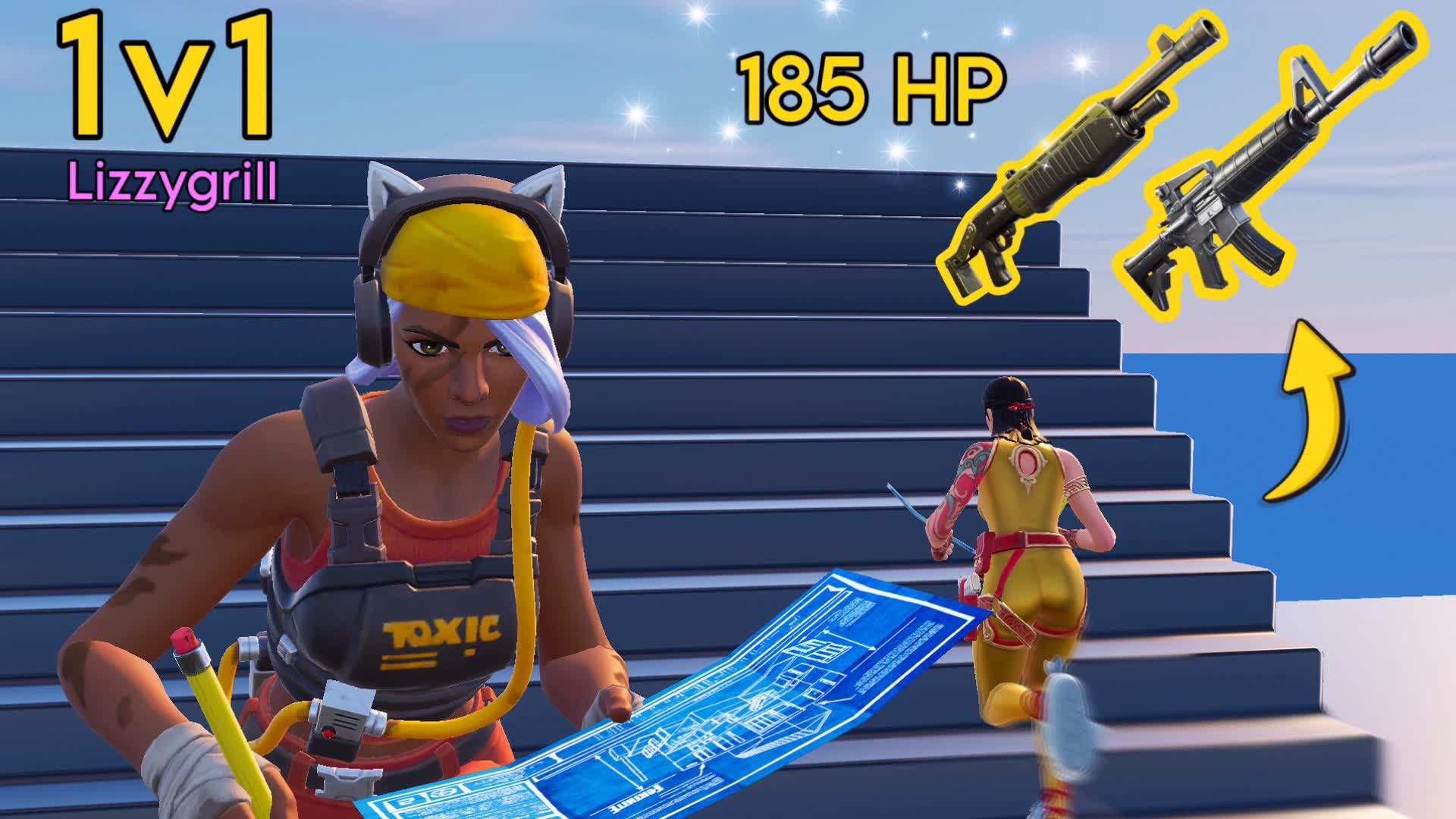 1v1 Map by Lizzygrill