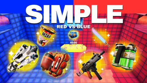 SIMPLE RED VS BLUE 🔴🔵