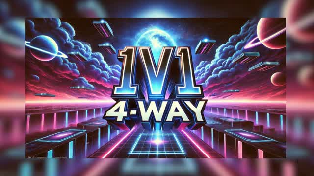 1v1 - 4 way