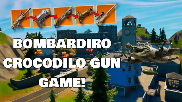 BOMBARDIRO CROCODILO GUN GAME!