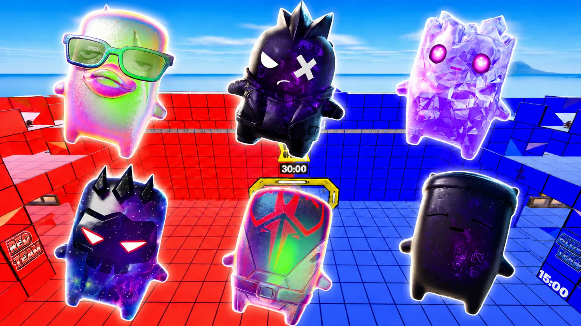 CUBE KEVIN RED VS BLUE
