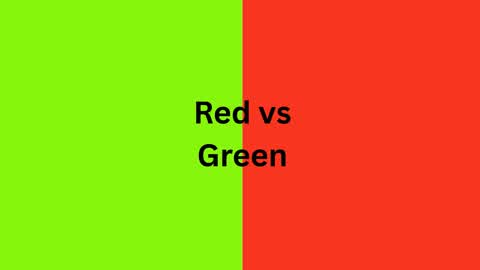 GREEN VS RED ALL GUNS 💚❤️