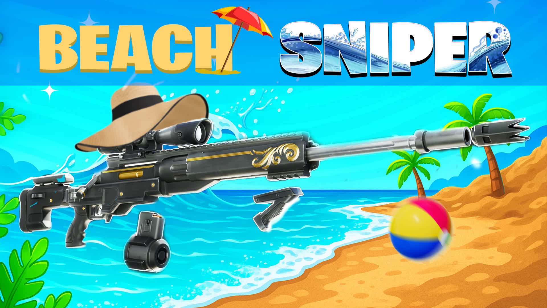 🏝️ BEACH SNIPER ONE SHOT 🎯