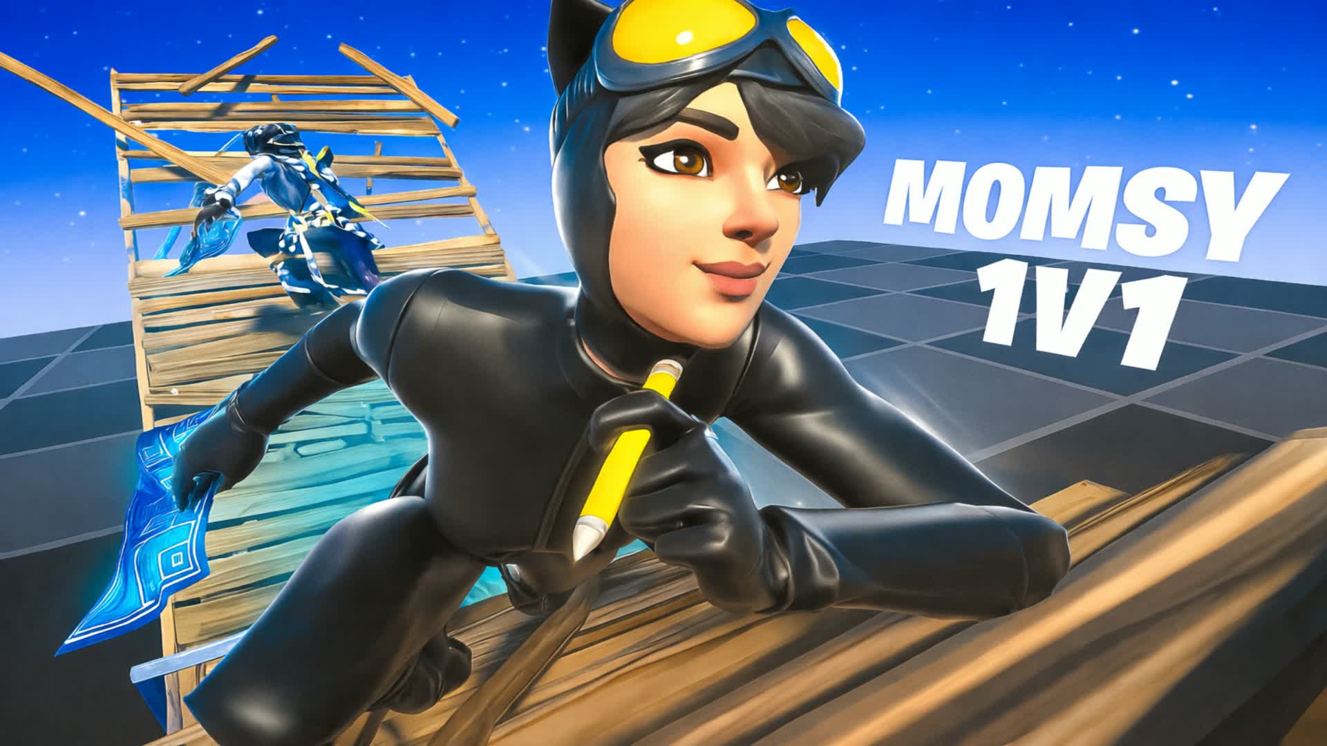 MOMSY 1V1 BUILD FIGHT (200 PUMPS)