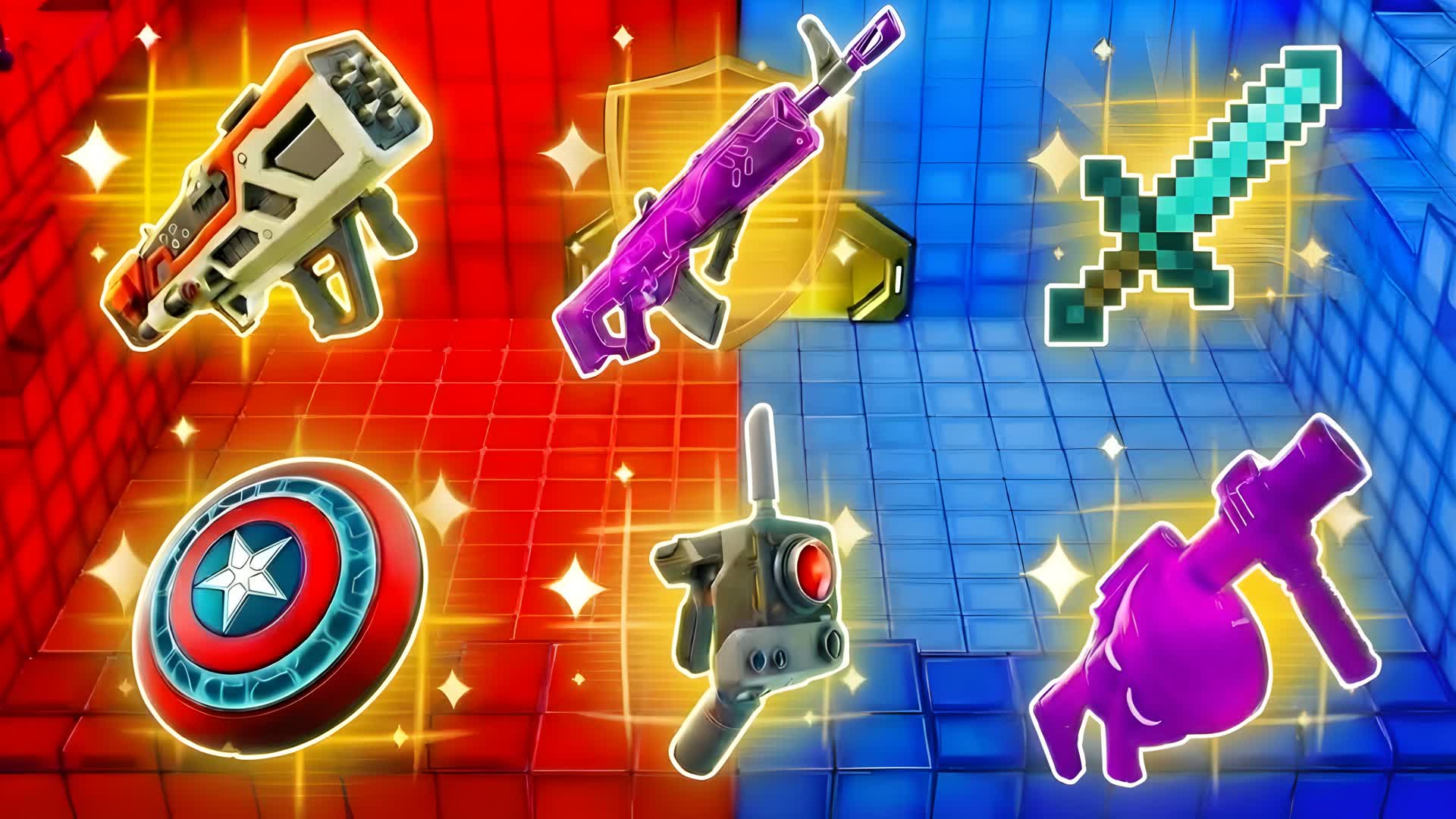 RED VS BLUE 🔴🔵 ファッション 67 ベッドウォーズ