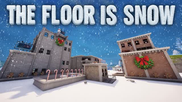 THE FLOOR IS SNOW ❄️ Holiday 🎄Christmas