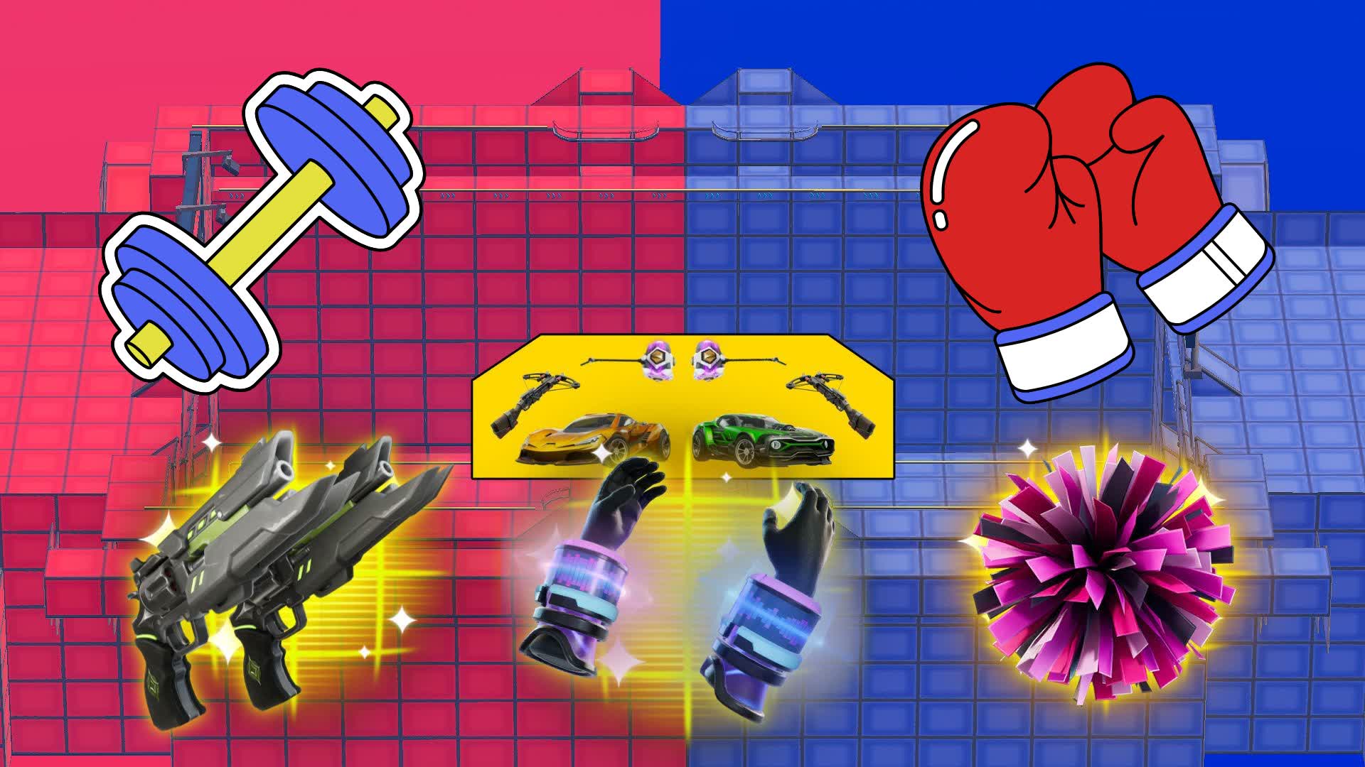 🔴 WARRIOR RED VS BLUE 🔵