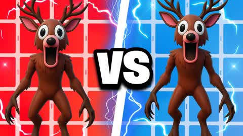 SUPER DEER TWDU RED VS BLUE 🔴🔵