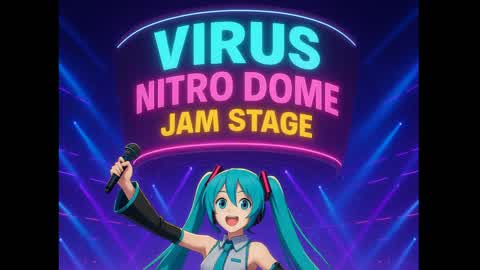 Virus Nitro Dome Jam Stage 🎵🎶🎤🎸🥁🎹