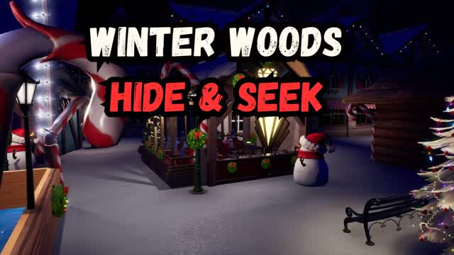 Capture 1 – Winter Woods HIDE n SEEK MAP!