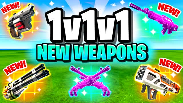 1v1v1 NEW WEAPONS 1v1 Free for All