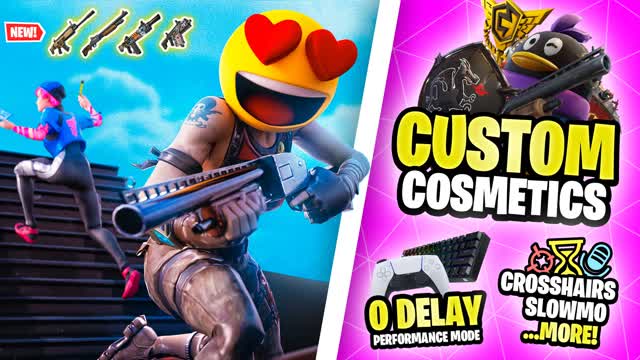 1V1 CUSTOM COSMETICS BUILD FIGHTS 😍