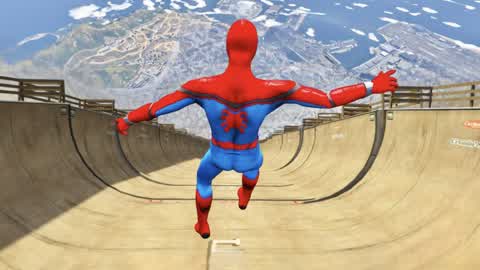 SPIDERMAN MEGA RAMP - SPIDER MAN