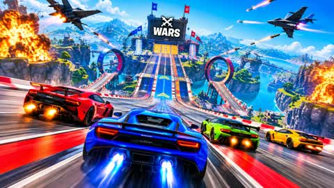 MEGA RAMPA CAR RACE