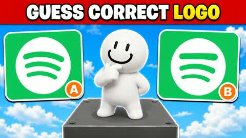GUESS LOGO 🔎PARKOUR OBBY🌈 MUSIC