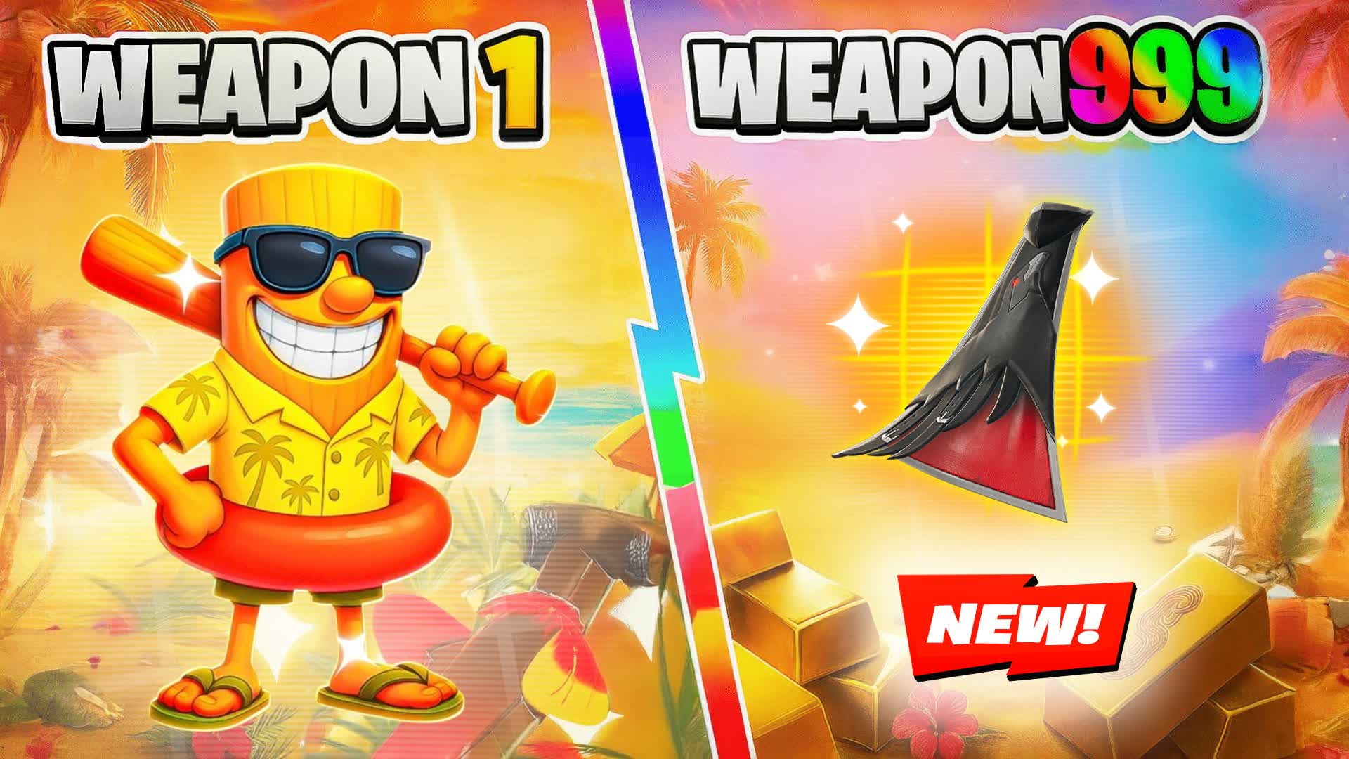 🌴GUN GAME ONE SHOT BEACH🎯 4394-8429-2275 by astrion - Fortnite Creative ...