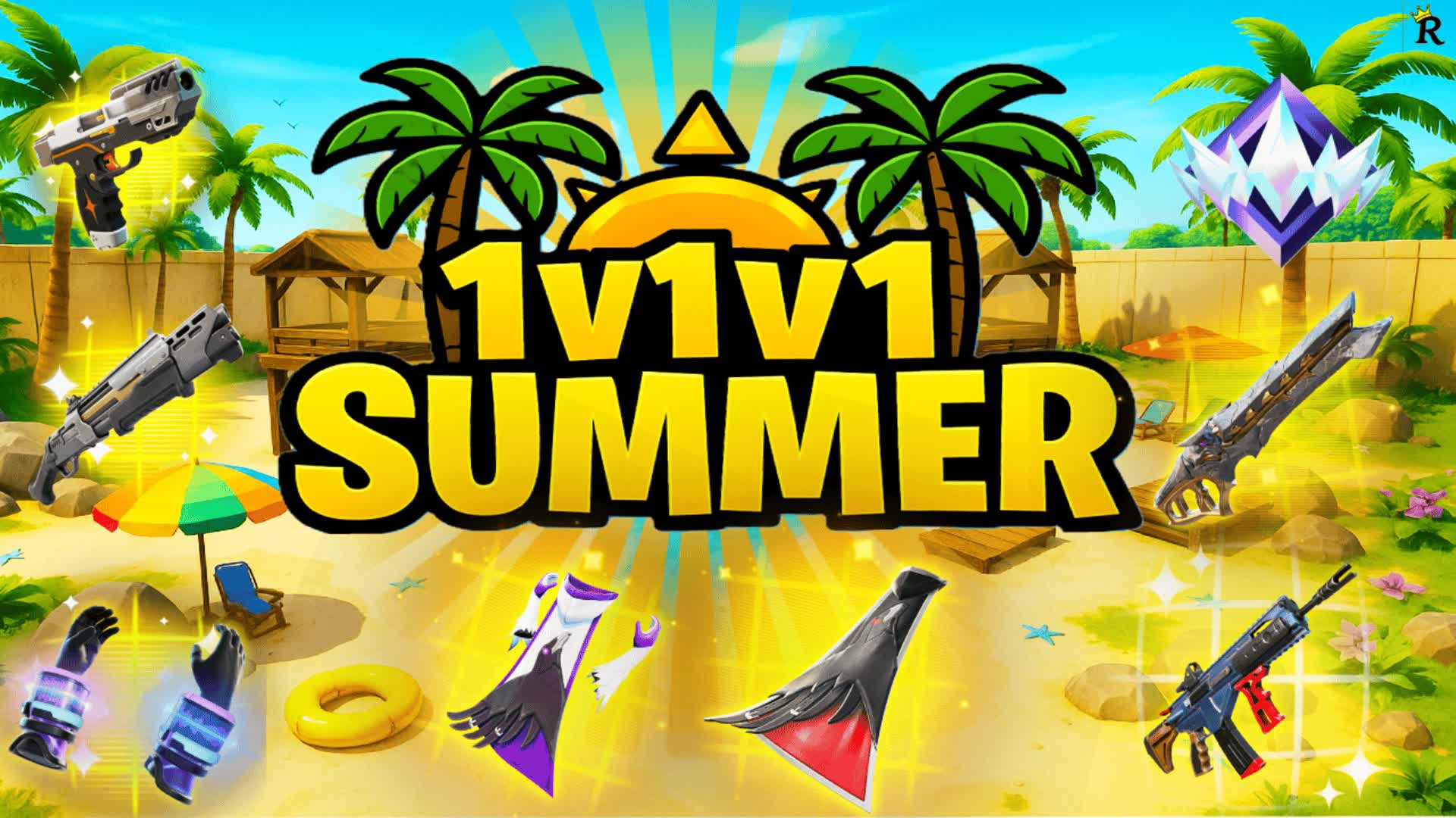 itzroyal的1v1v1 Summer🏖️🔫0598-6630-4167 - Fortnite