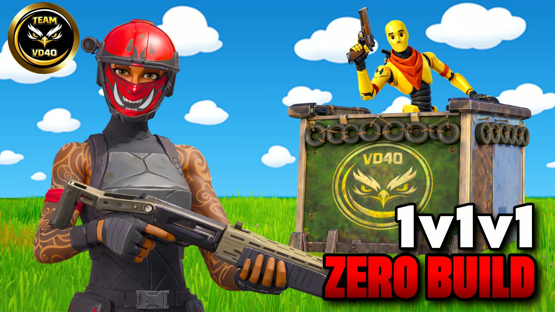 RELOAD ONLY ⭐ ZERO BUILD 1v1v1