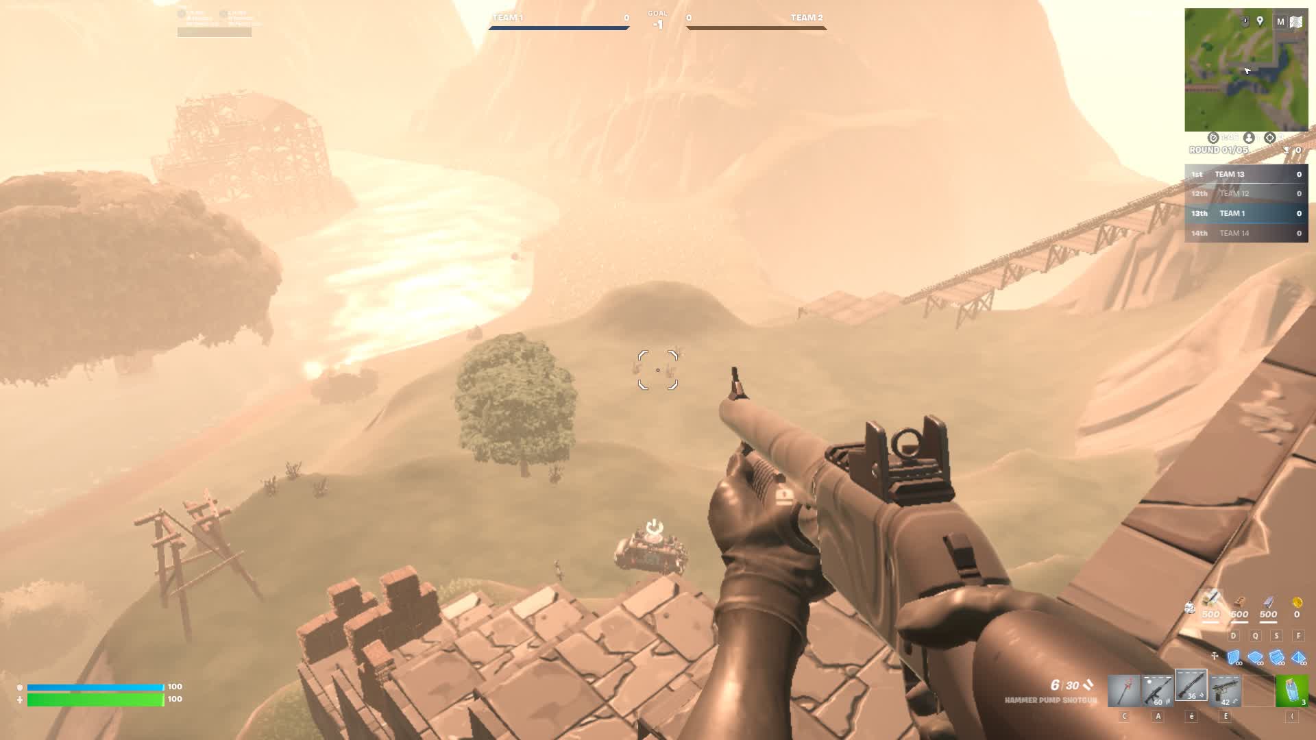 First person battle royal