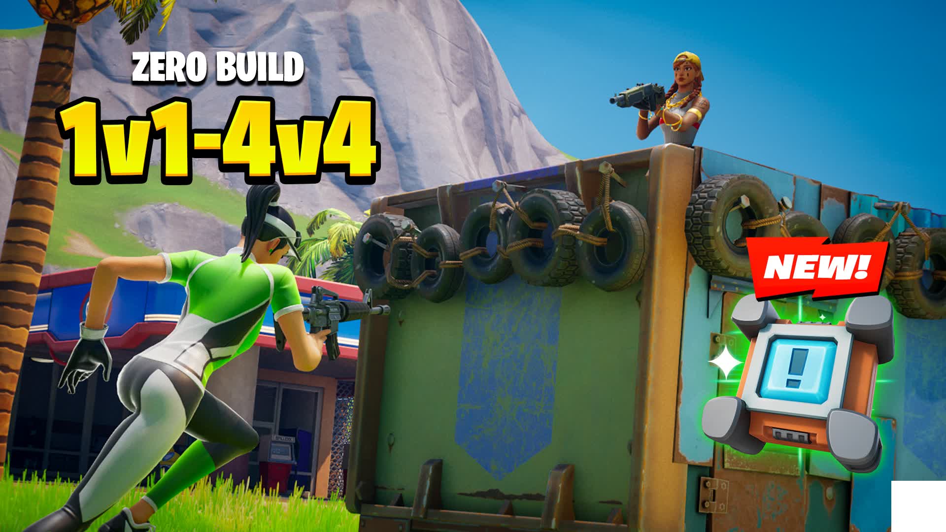 ZERO BUILD REALISTIC 1v1-4v4