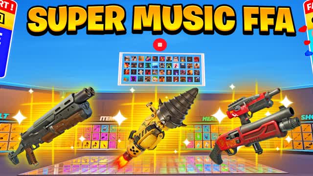 🏆 SUPER MUSIC FFA 🎵 - ALL WEAPONS