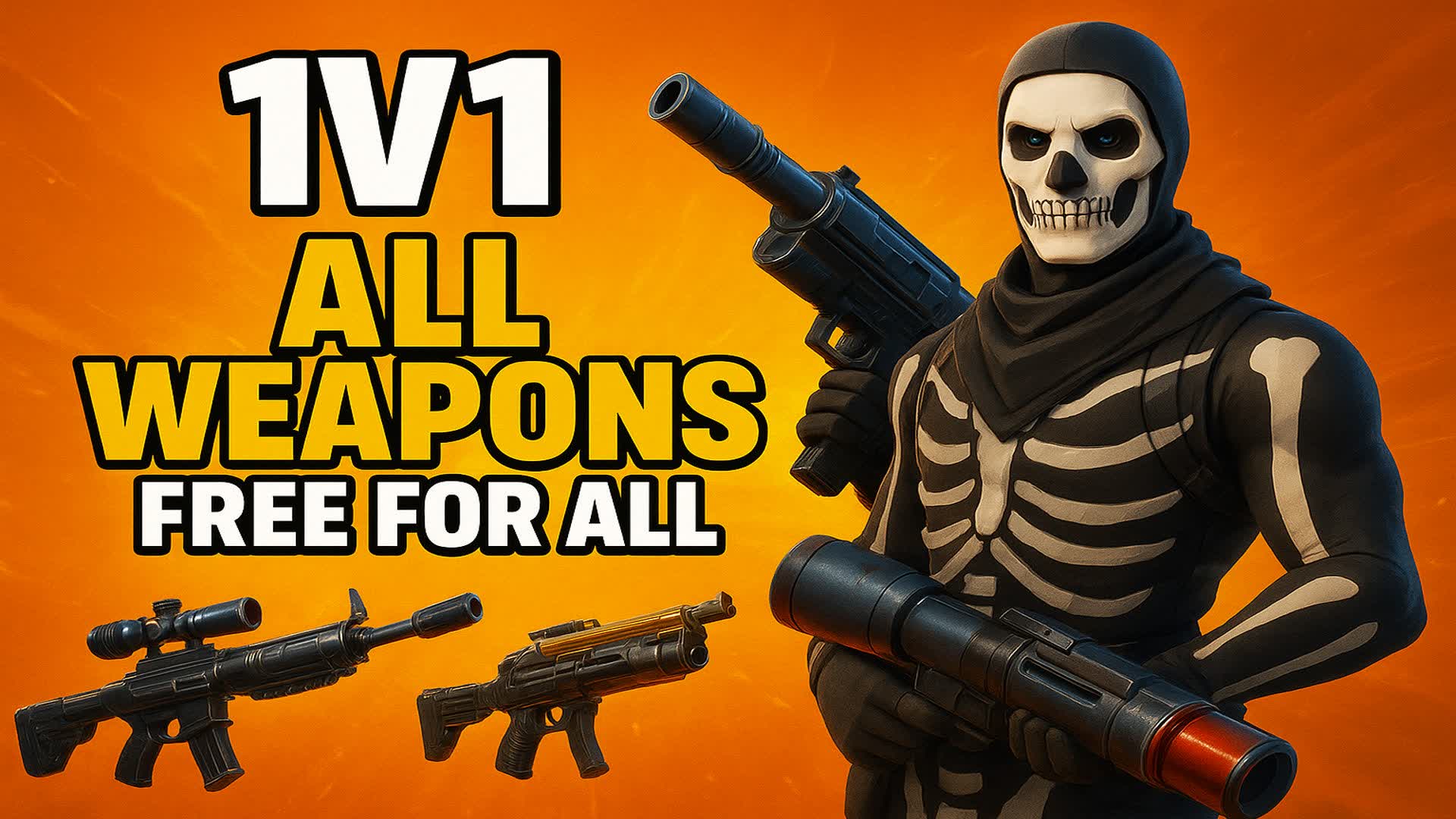 1V1 ALL WEAPONS  جزيرة الاساطير