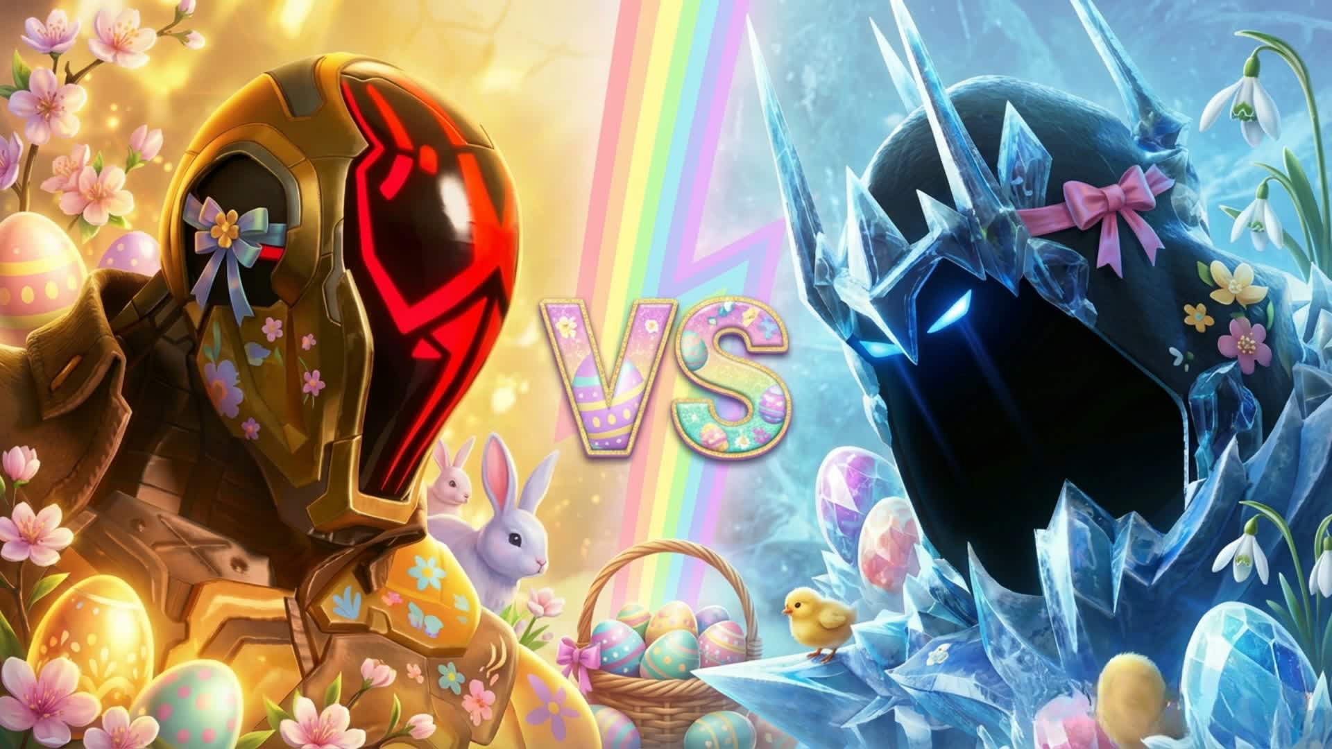 アイス VS ファウンデーション🏆 レッド VS ブルー🔴🔵