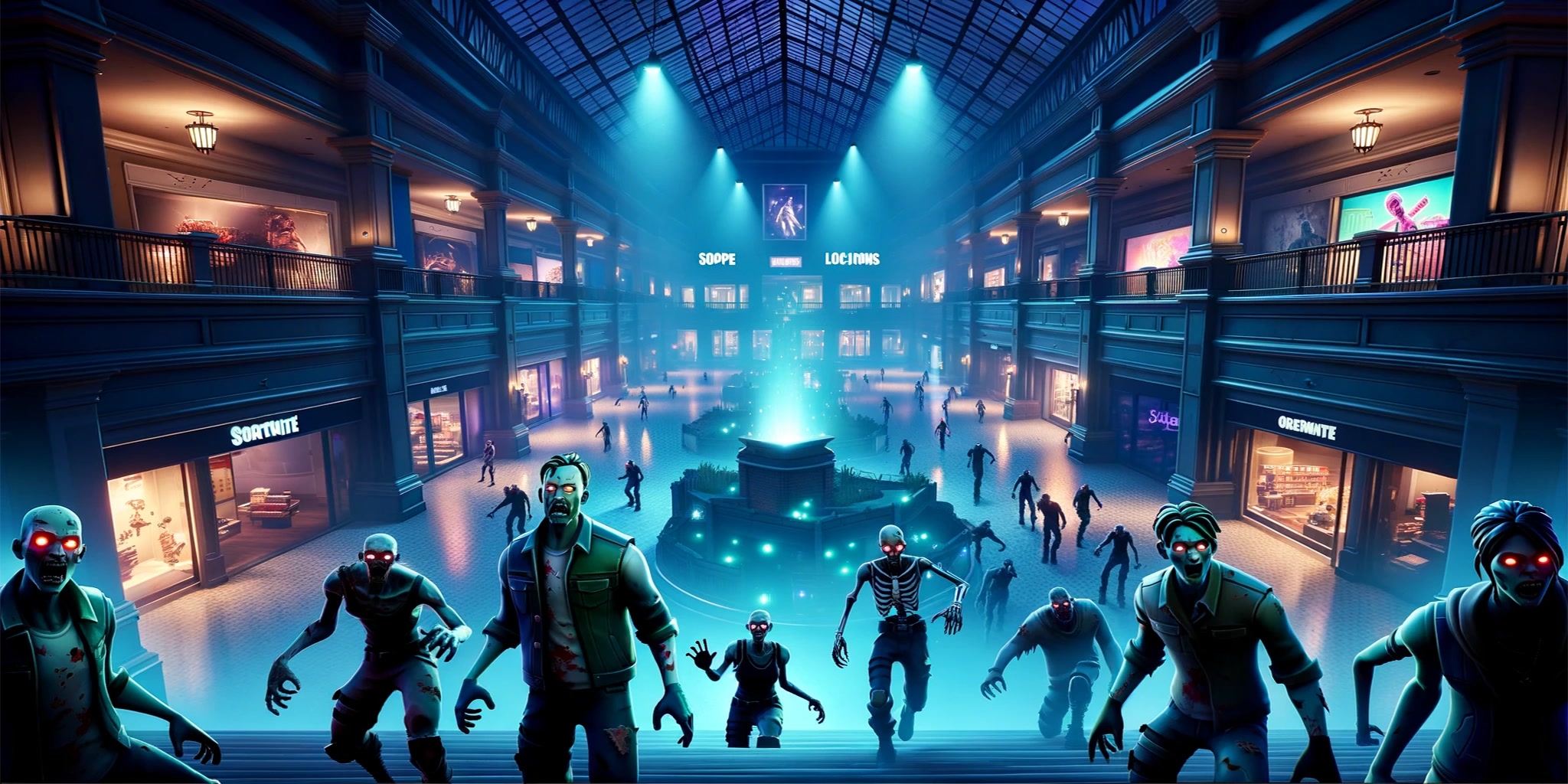 ZOMBIE MALL ESCAPE ROOM
