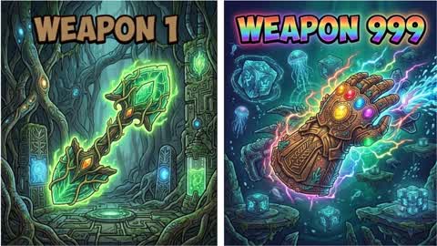 🔫 GUN GAME 💥SUPER CHAOS