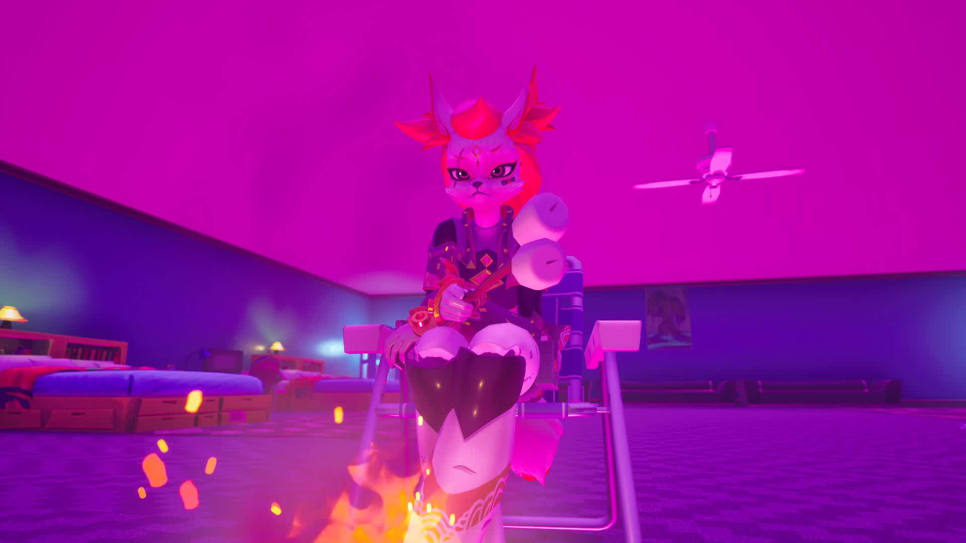 VIBE HANGOUT💜 774191040459 by nottry1p Fortnite Creative Map Code