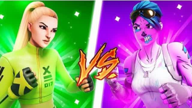 đąGREEN VS PURPLEđŁ EXTRA NO BUILD