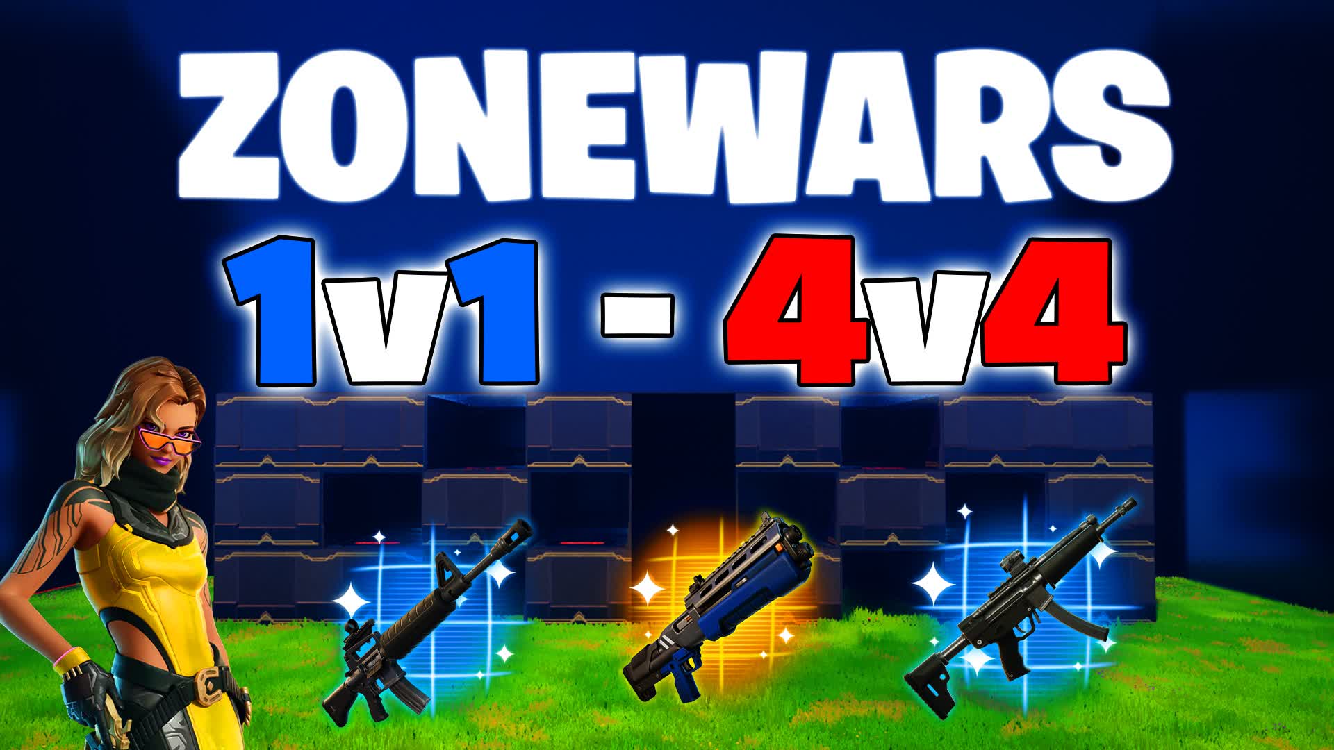 1v1-4v4 ZoneWars [Lex Corp Team]