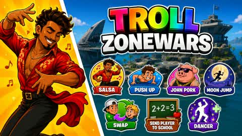 TROLL ZONE WARS (NEW!) 😂