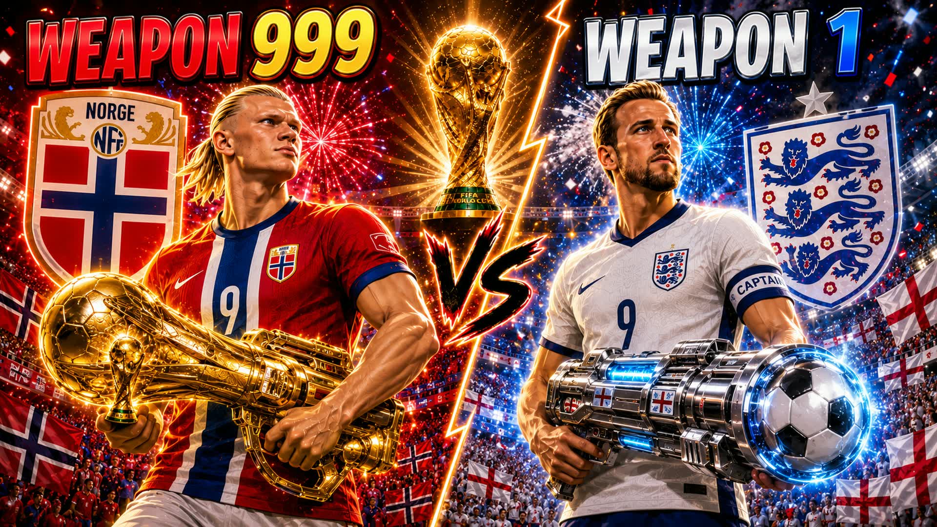 NORWAY VS ENGLAND GUN GAME