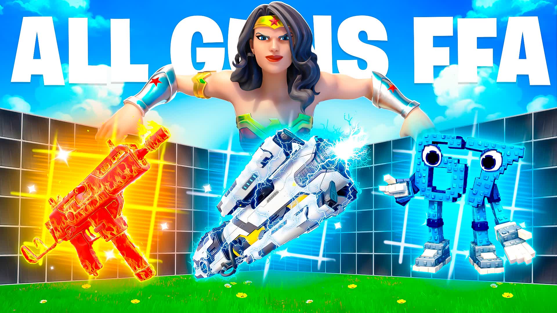 🟦🟥ULTIMATE 4V4V4V4🟩🟨FFA