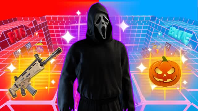 GHOST FACE RED VS BLUE 🔴🔵COMBAT