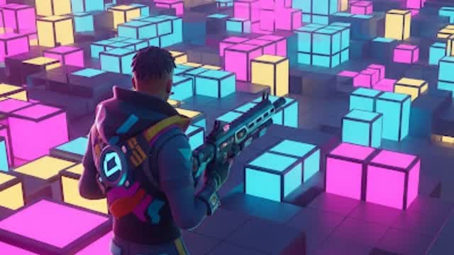 Neon Grid Lock