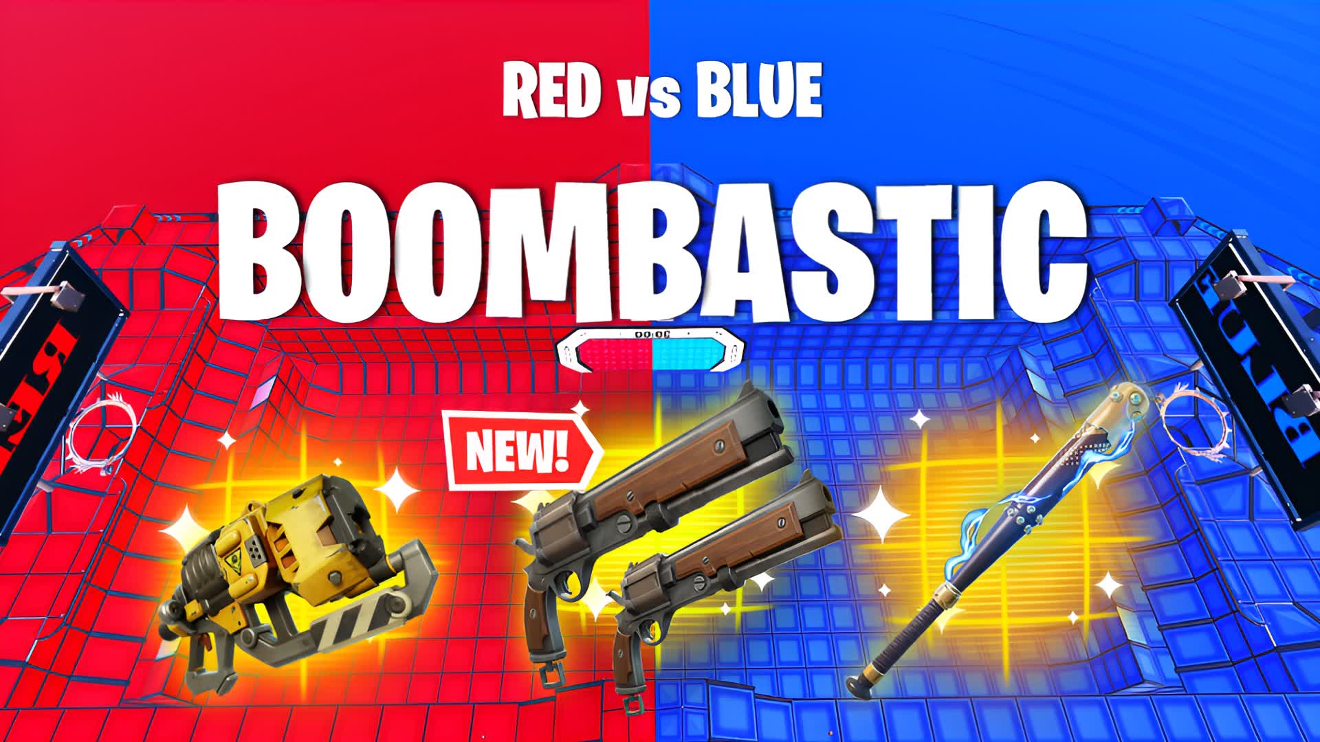 BOOM BUILD RED VS BLUE | 🔴🔵