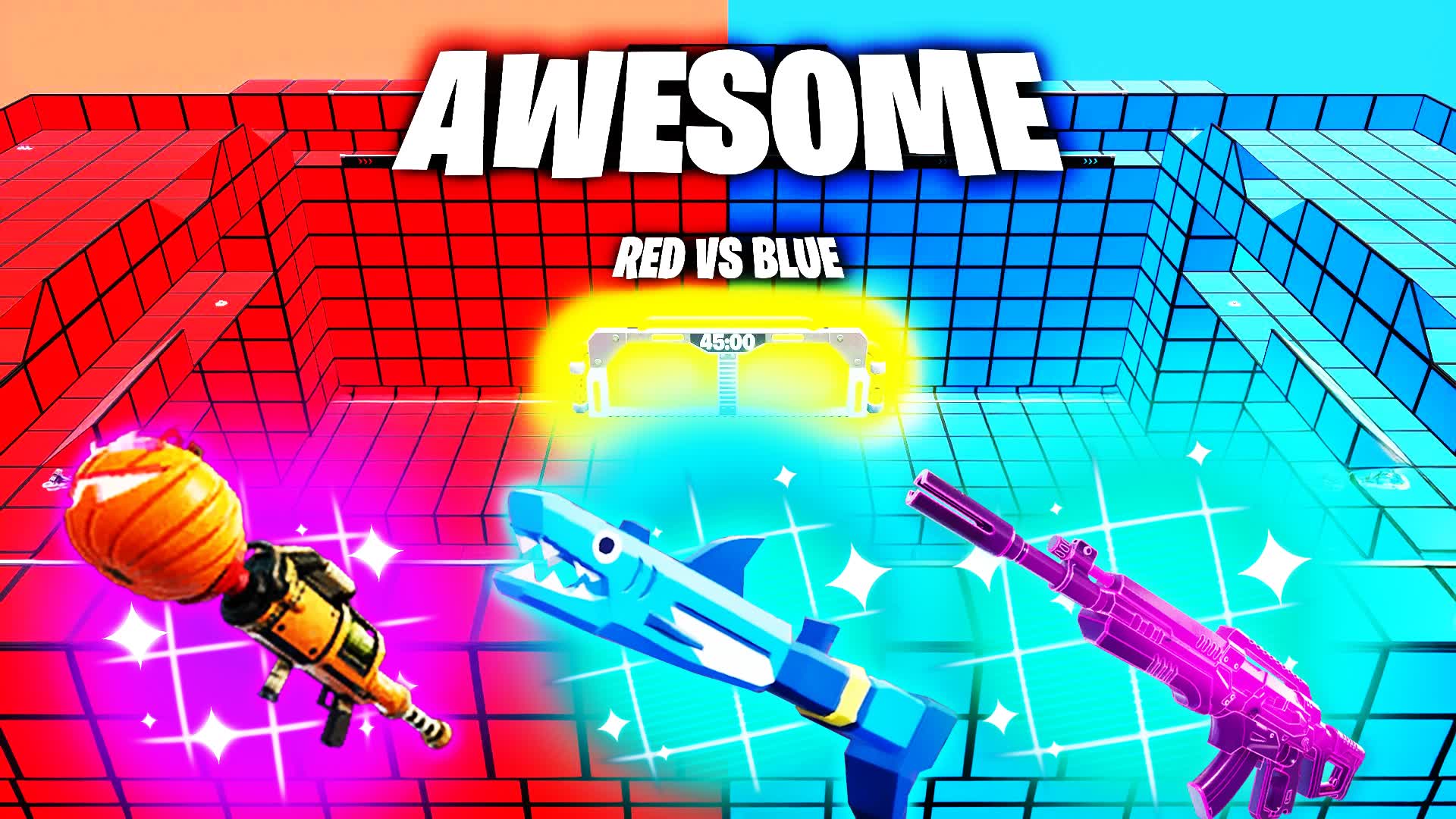 AWESOME RED - BLUE 🔴🔵