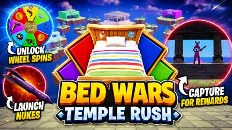 BED WARS: TEMPLE RUSH