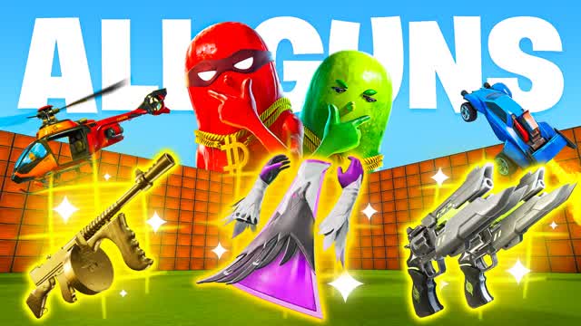 ALL WEAPONS & VEHICLES 1V1