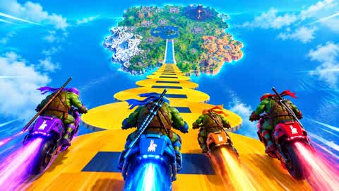 CAR DRIVE TMNT MEGA RAMP
