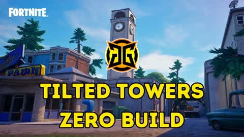 Ganbaru Tilted towers