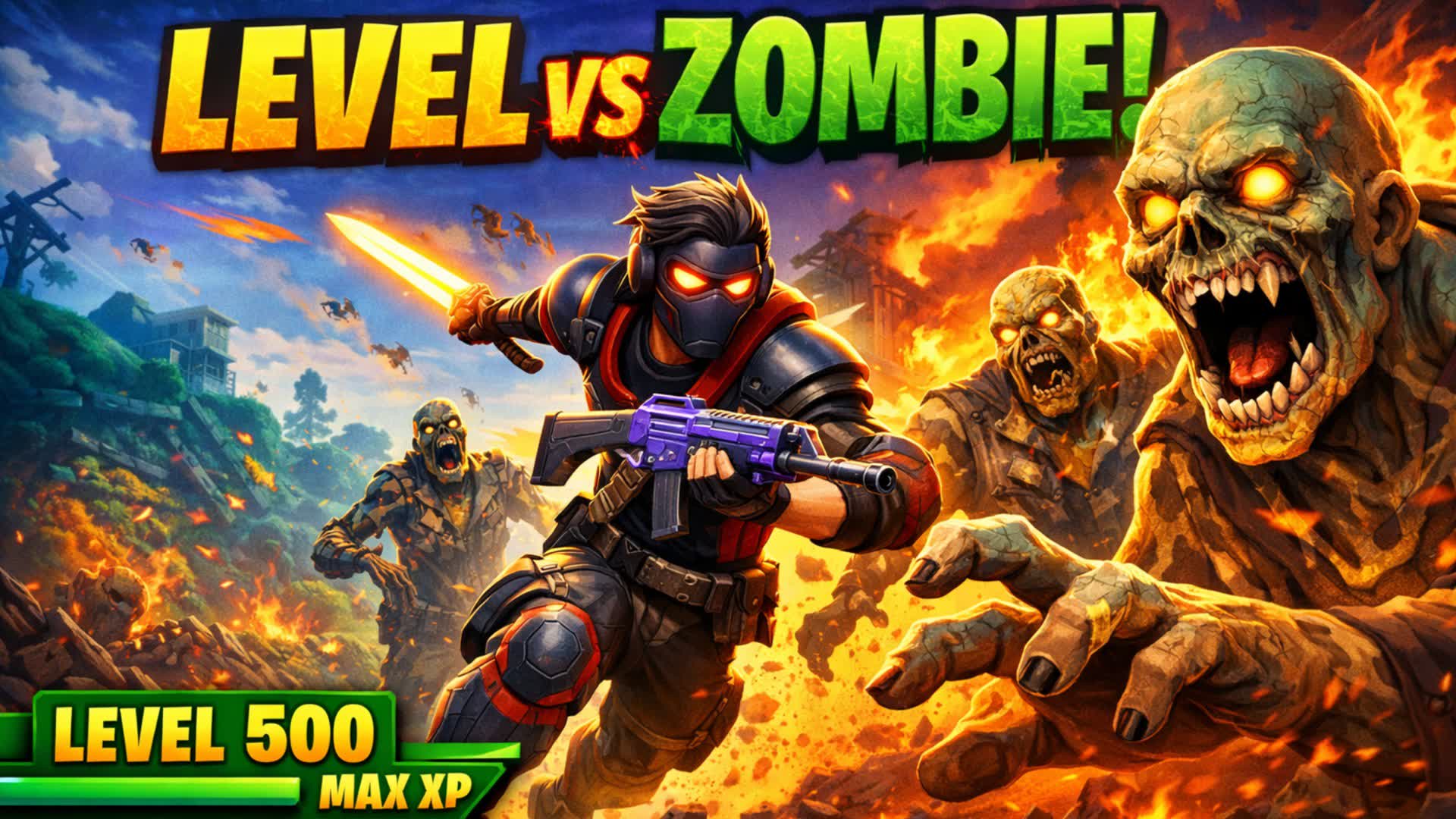 Level VS Zombie