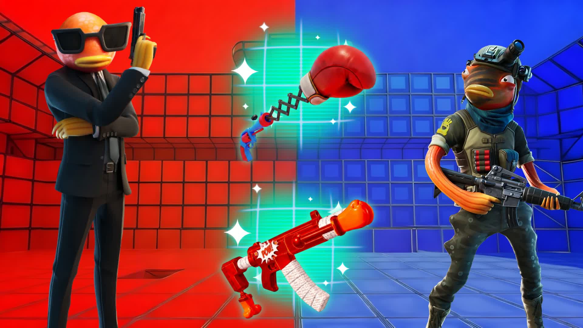 STAR RED VS BLUE WILD 🔴🔵