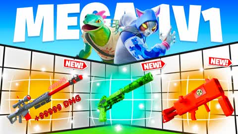 MEGA 1V1 FFA - ALL GUNS & CARS