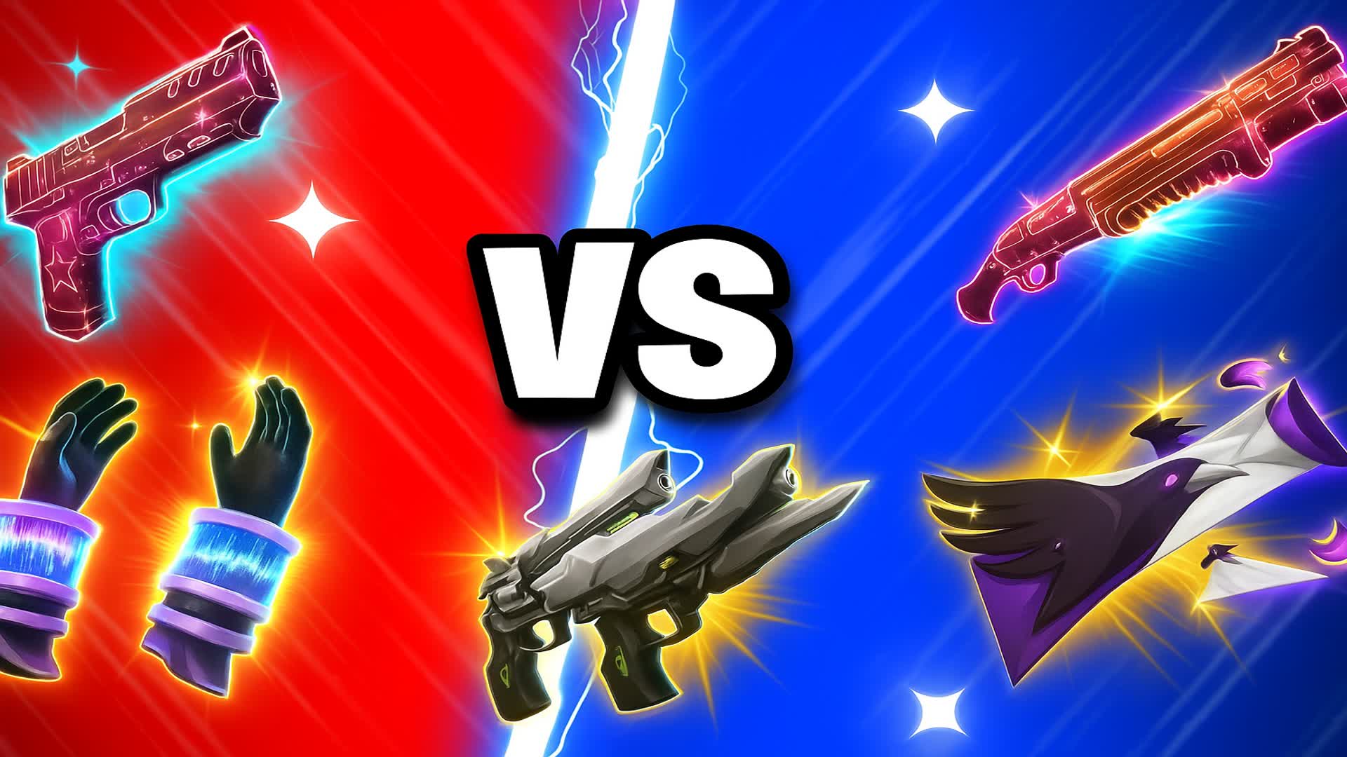 ultra🔴red and blue 🔵+ new weapons⚔️