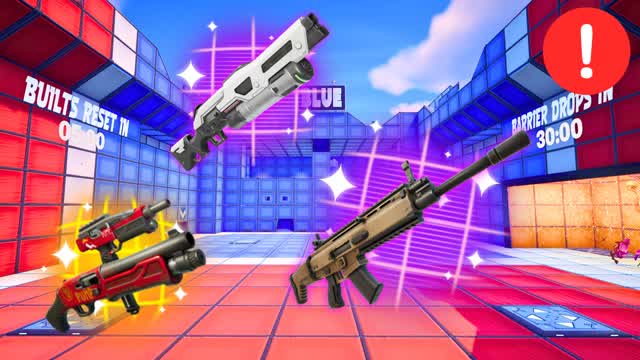 RED VS BLUE🔴🔵 FORNITE GAME