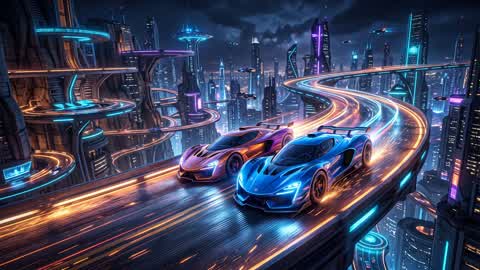 CYBER NIGHTS: HYPER DRIFT 🌃
