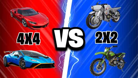 ALL BIOMES CUSTOM CARS [4X4 VS 2X2]